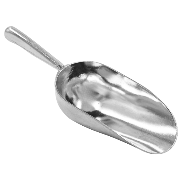 Pala para Hielo Redonda De Aluminio 5 Oz@(10)