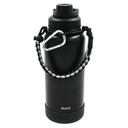 Termo Doble Pared De Acero Negro Insulado 1 L@