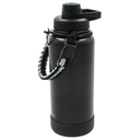 Termo Doble Pared De Acero Negro Insulado 1 L@