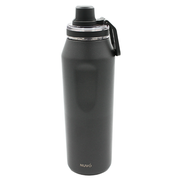 Termo Doble Pared Acero Gris Insulado 1 L@