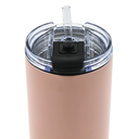 Termo Doble Pared De Acero Rosa 900 Ml@