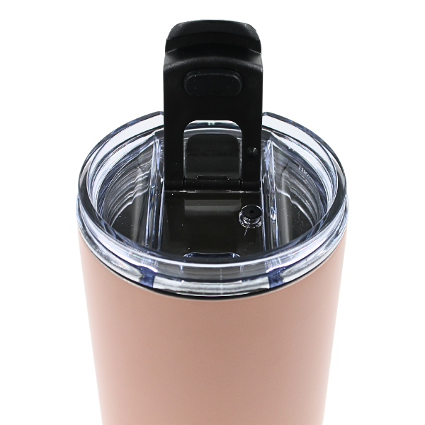 Termo Doble Pared De Acero Rosa 900 Ml@