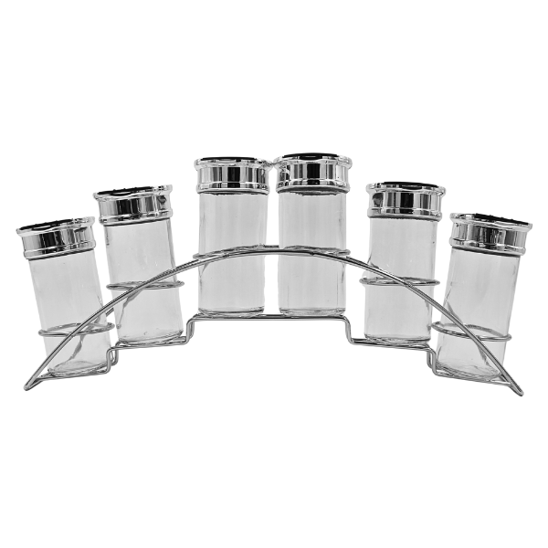 Set De 6 Especieros, Capacidad 180 Ml Mod. Ata0525