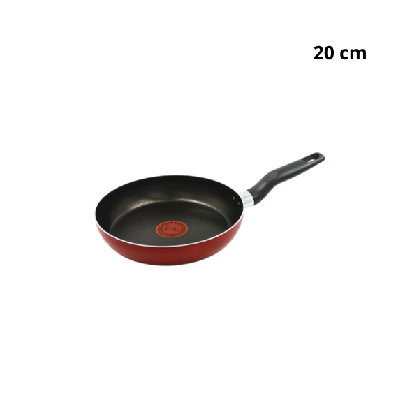 Juego De 3 Sartenes 20/24/26 Cm Rojo Vital(ONE SHOT)