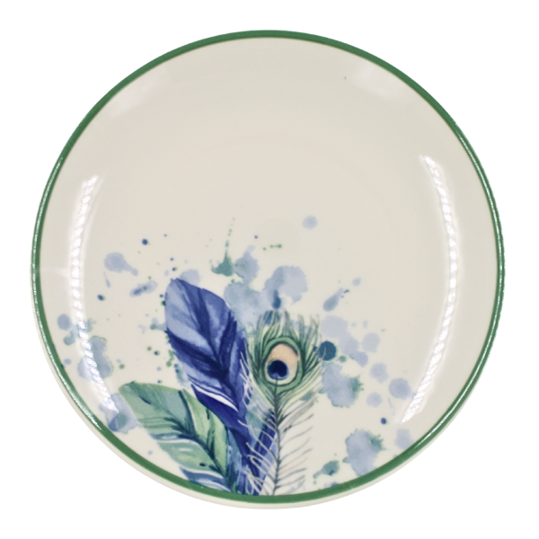 Vajilla 16 Pzas Pavo Real@