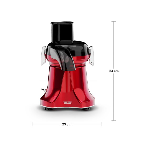 Extractor De Jugos Rocket Color Rojo@