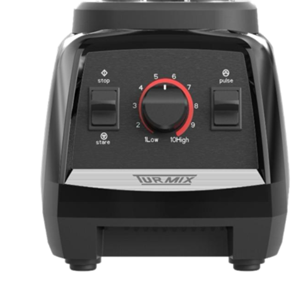 Licuadora Turbo Max Negra Con 10 Velocidades Y Botón De Pulso@