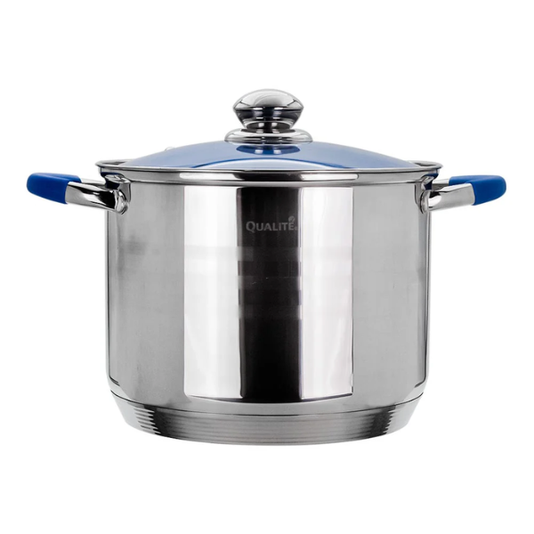 Bateria de cocina de 12 piezas acabado espejo de acero inoxi