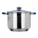 Bateria de cocina de 12 piezas acabado espejo de acero inoxi