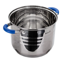 Bateria de cocina de 12 piezas acabado espejo de acero inoxi