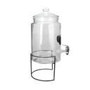 Despachador de Bebidas de Vidrio para 5.8 L con Base de Meta