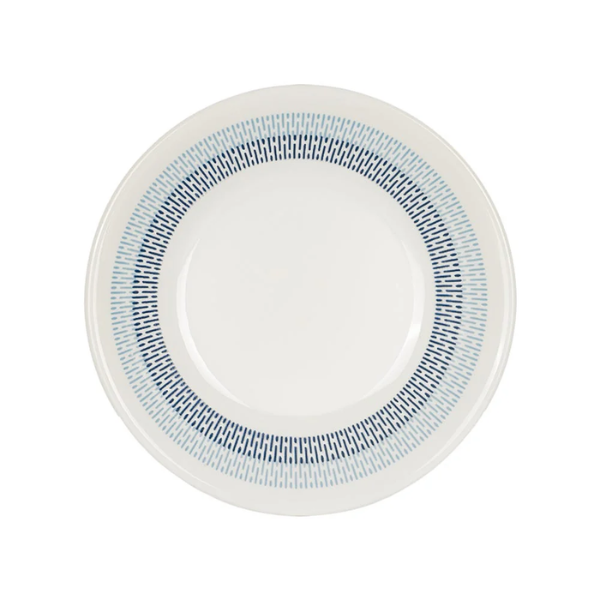 Vajilla 4x16 Jaspe azul ceramica decorada Corona. MOD. VL172E040116 (2)