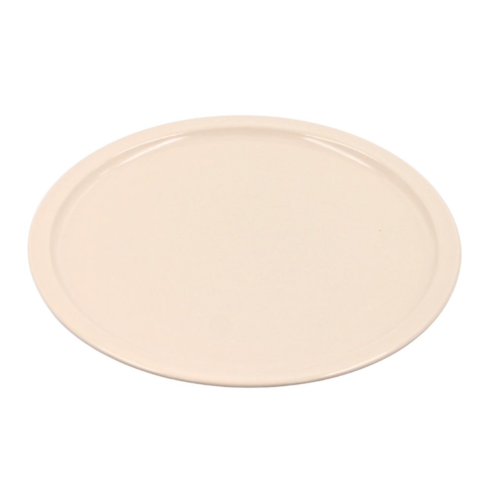 Plato trinche 11 pulgadas melamina beige Tavola