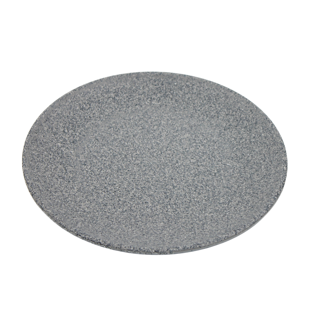 Plato trinche Cup 10.5 pulgadas melamina Gray Granite Tavola