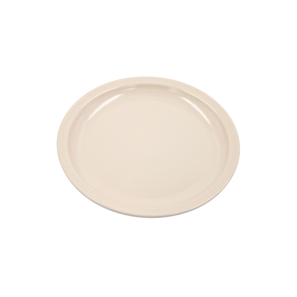 Plato sopero 7.5 pulgadas melamina beige Tavola