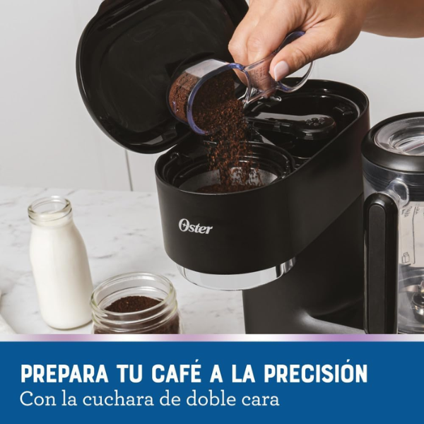 Cafetera para Frappé con Licuadora con 3 Funcionalidades Oster