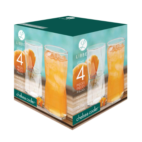 Juego de 4 vasos Chelsea Cooler @