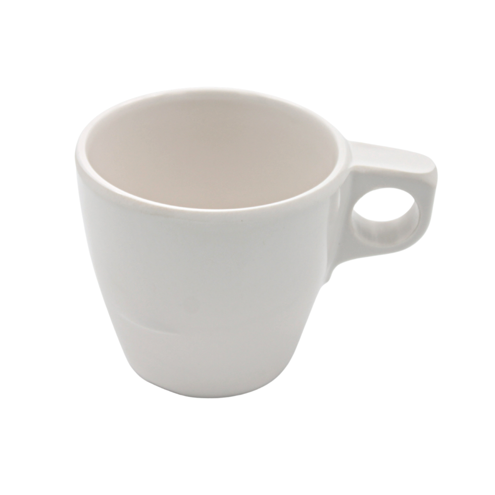 Taza 227 ml melamina blanca Domestica Tavola