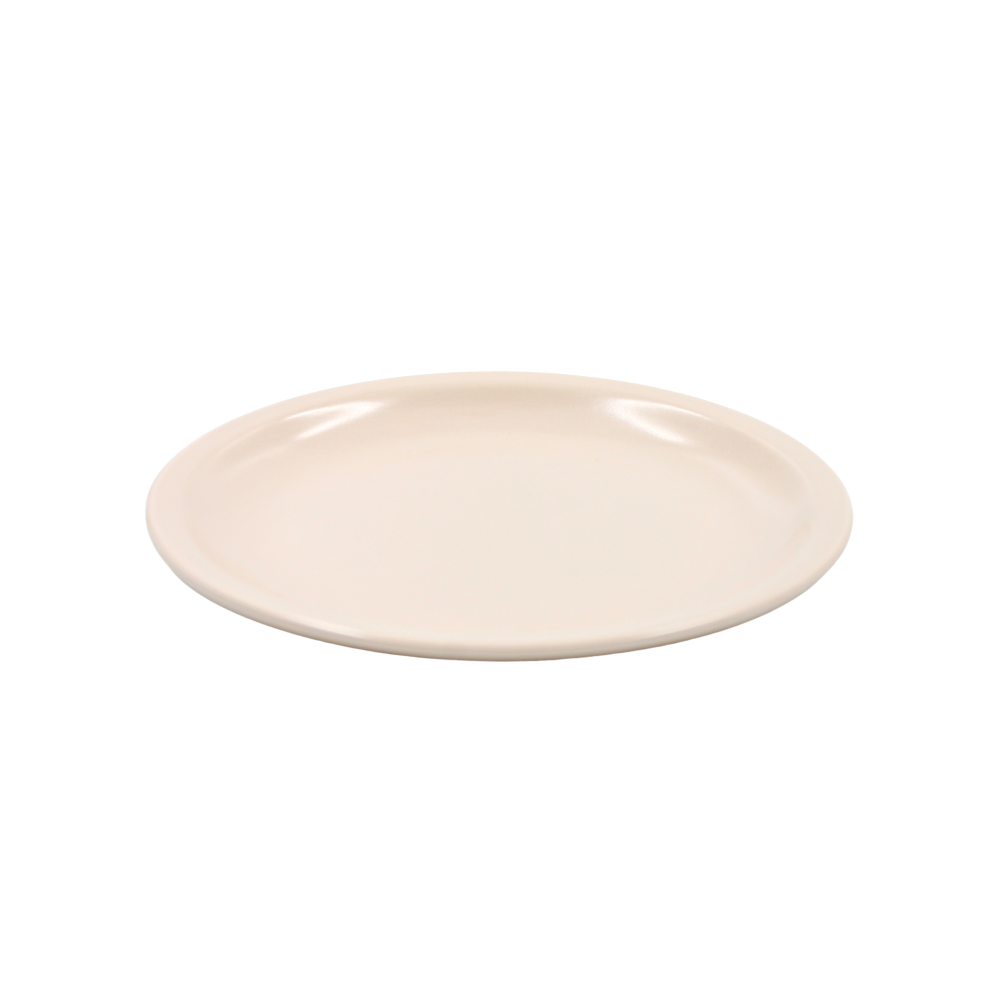 Plato trinche 6.5 pulgadas 16.5 cm melamina beige