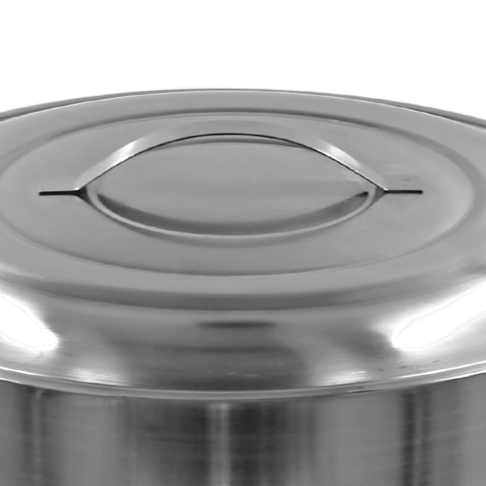 OLLA ACERO INOXIDABLE 40 QT C/TAPA (5723940T) - Termalimex