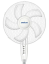 Ventilador de pedestal 5 aspas 16&quot; pulgadas blanco American