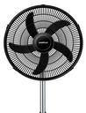 Ventilador de pedestal 5 aspas 18&quot; pulgadas negro American