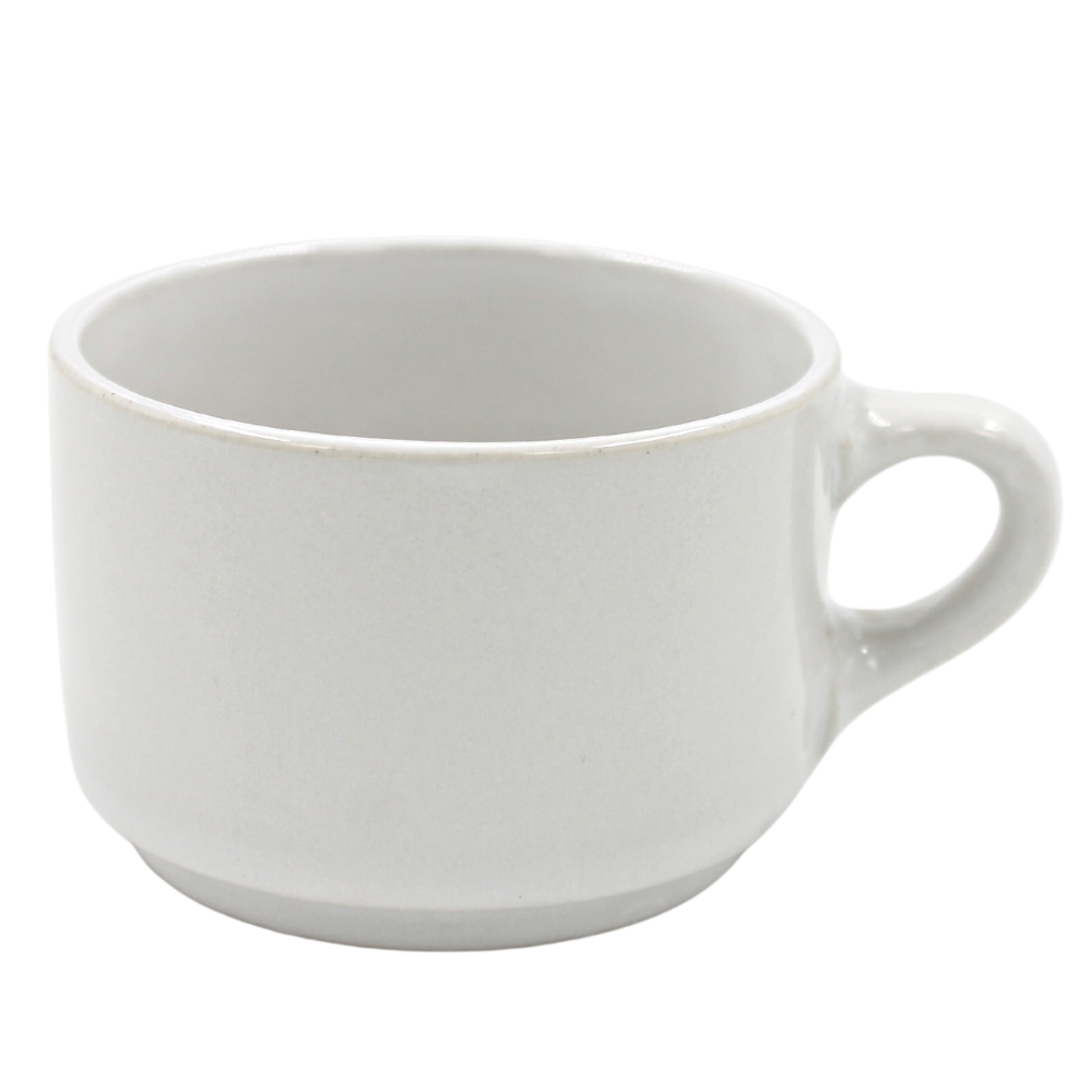 Taza moka 90 ml Blanco Glacial Santa Anita