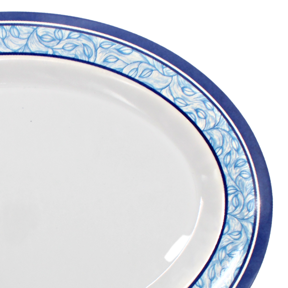 Plato melamina 10'' Azul