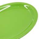 Plato oval 11.5&quot; 29 cm melamina verde