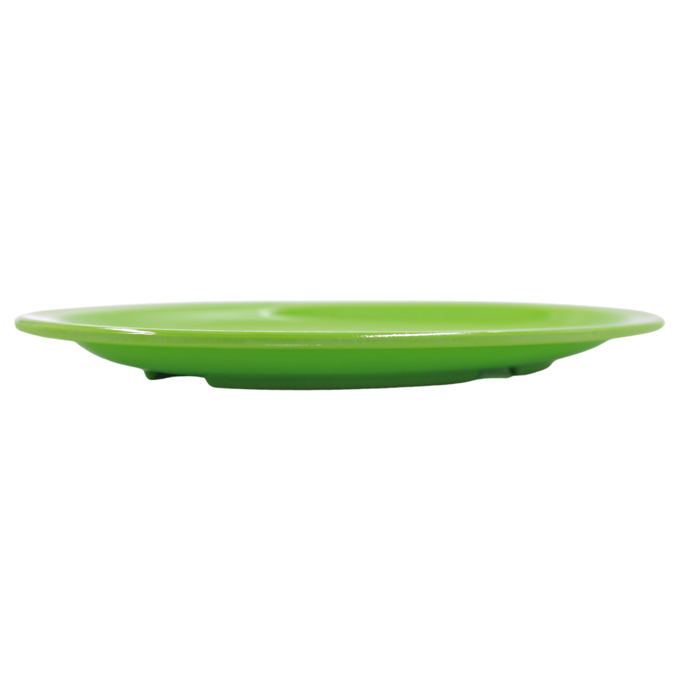 Plato oval 11.5&quot; 29 cm melamina verde