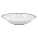 Plato oval 8&quot; 20 cm melamina talavera azul