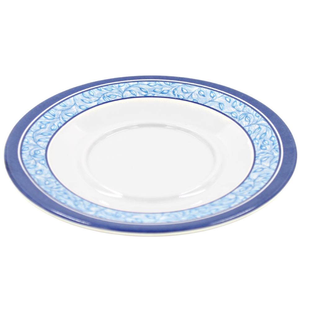 Plato para taza 15 cm melamina Formosa azul