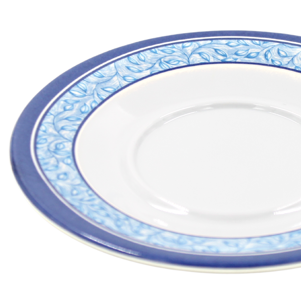 Plato para taza 15 cm melamina Formosa azul