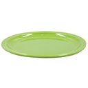 Plato trinche extendido 8" 20 cm melamina verde