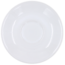 Plato café 16 cm Blanco Glacial Santa Anita