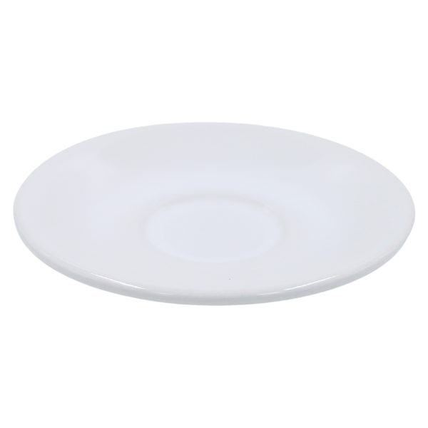 Plato café 16 cm Blanco Glacial Santa Anita