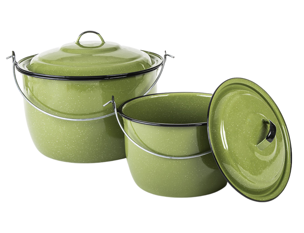 Batería De Cocina Terranova 9 Piezas Cinsa Color Verde