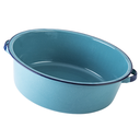 Bandeja de peltre Cinsa 44 cm 15 litros azul turquesa