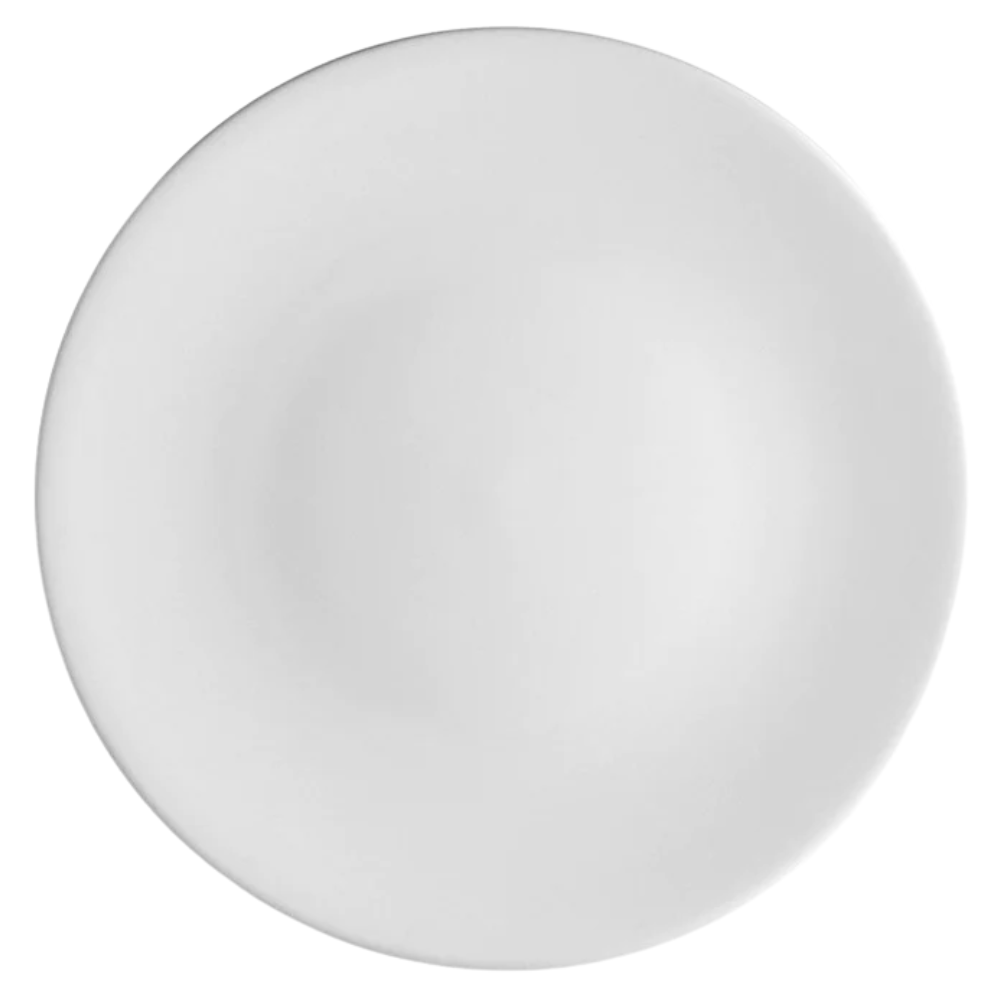 Plato trinche 19 cm Laila Blanco Anfora