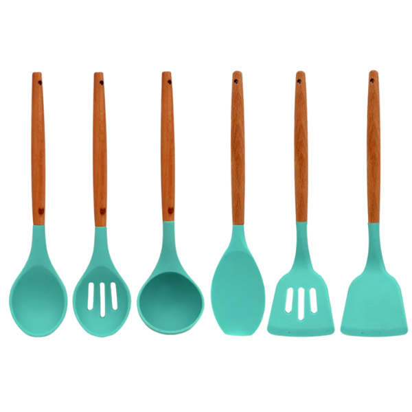 Venta de Set 11 Utensilios de Cocina de Bambú