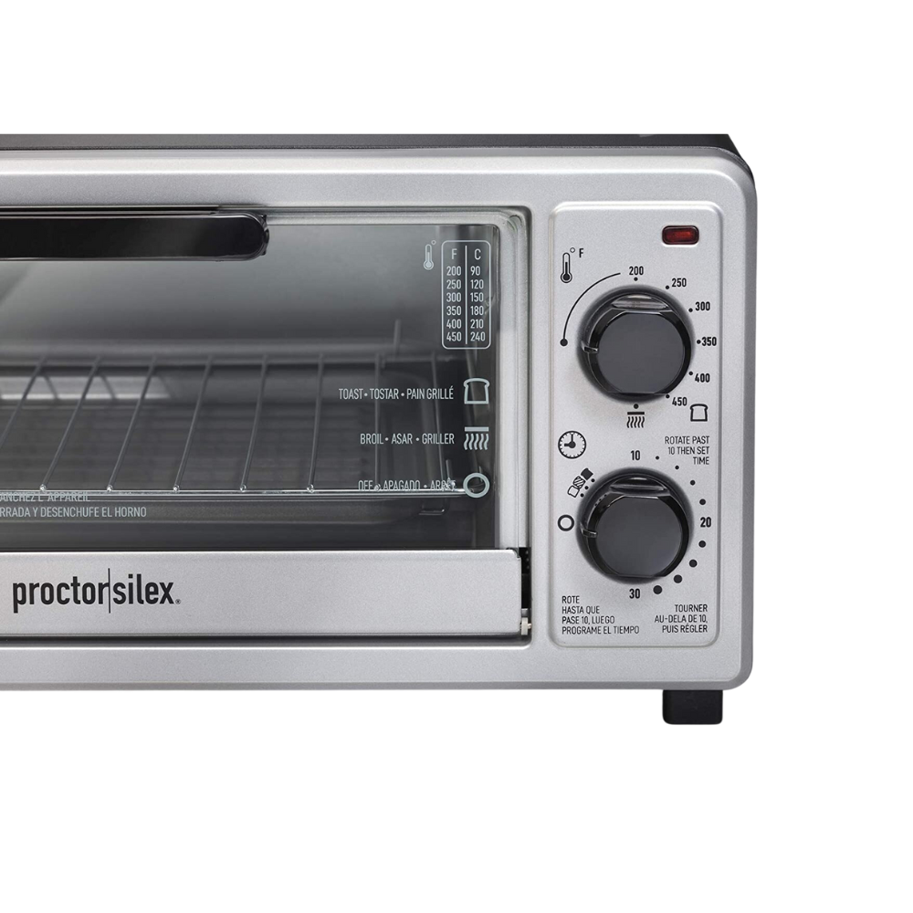 Horno Tostador 4 Rebanadas 3 Niveles Proctor Silex@