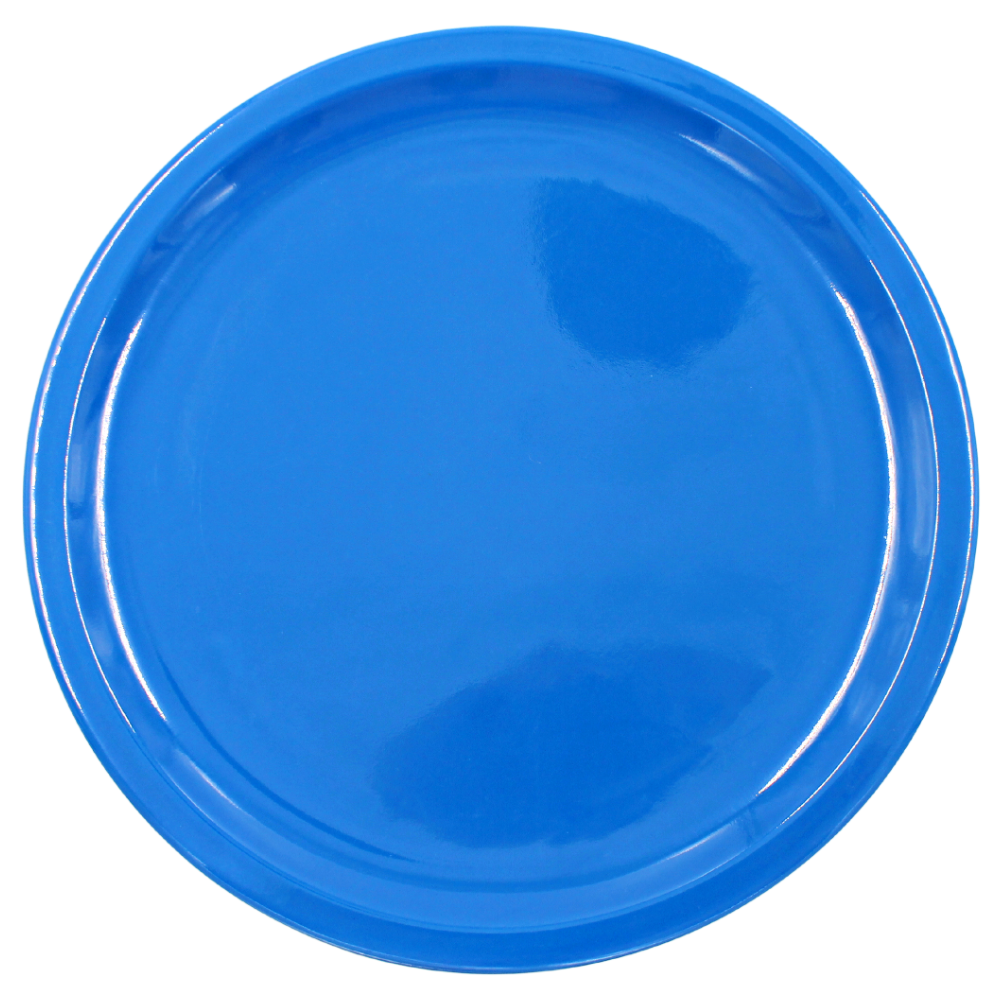 Plato melamina 10'' Azul