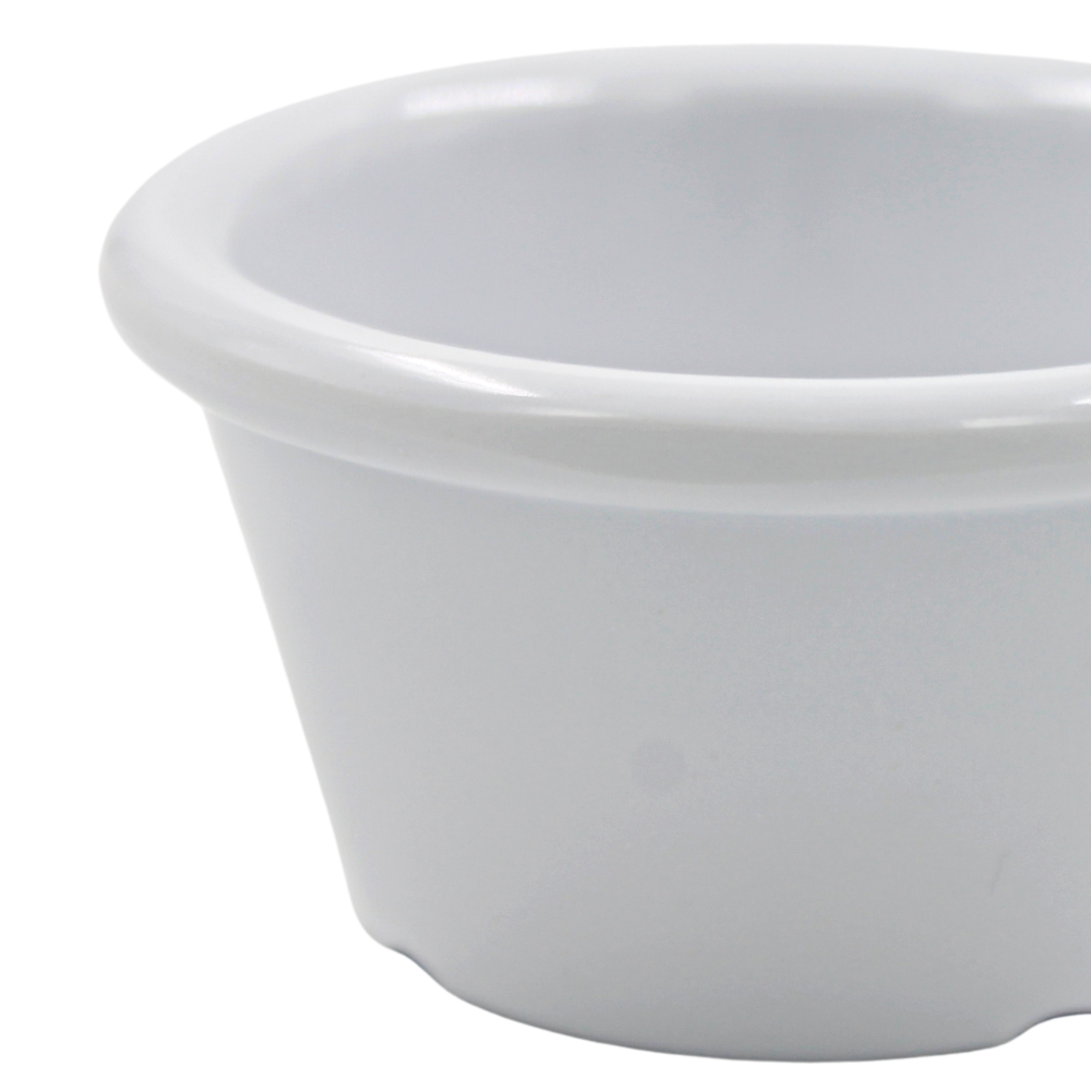 Ramekin 4 onzas  melamina premiun blanco polar