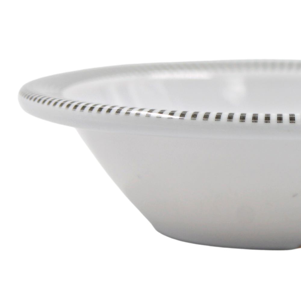 Plato para postre 4.5" 11 cm melamina Premium Elegantza Gris