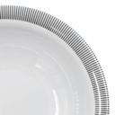 Plato sopero 7.5&quot; 19 cm melamina Premium Elegantza Gris