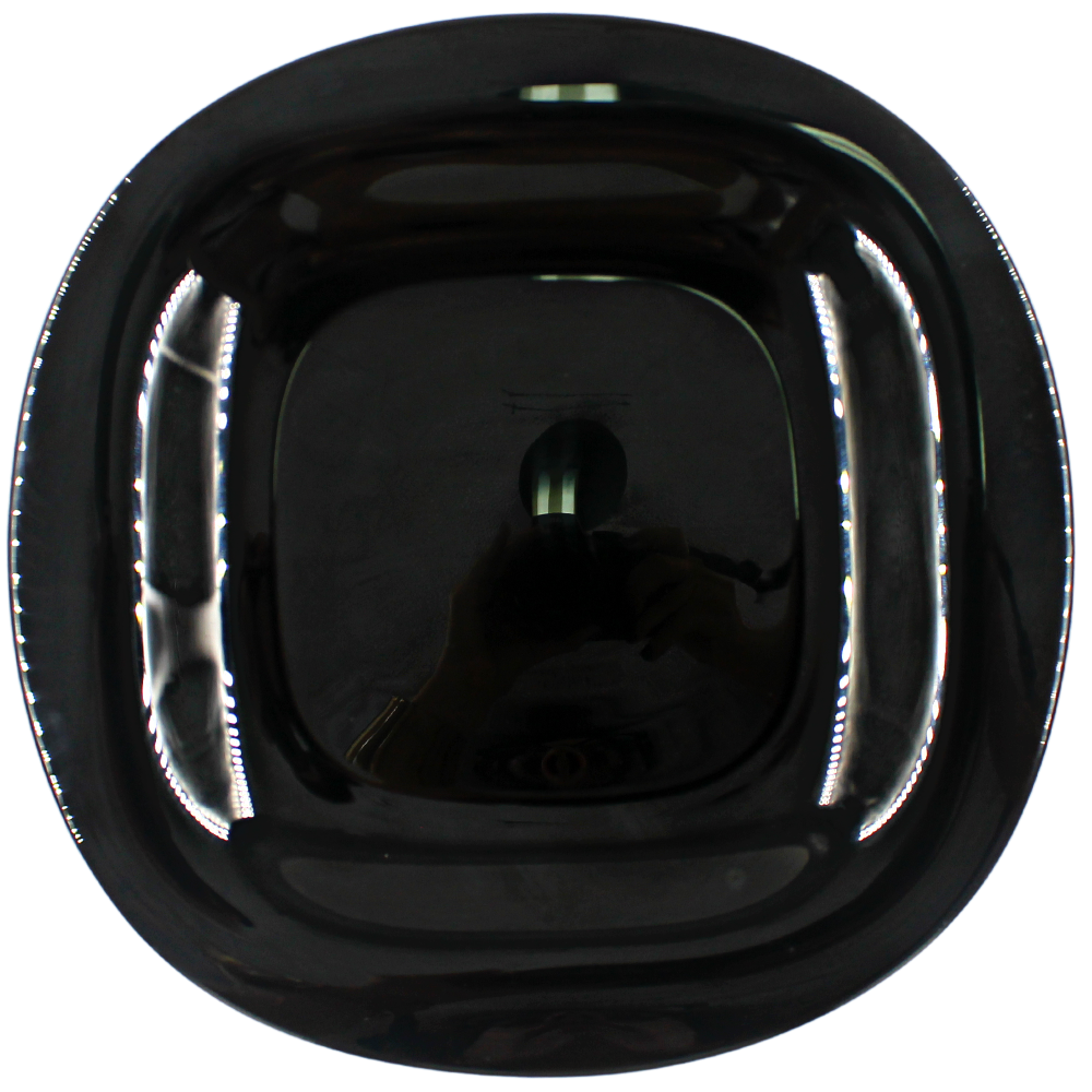 Plato trinche 26 cm Carine Luminarc negro