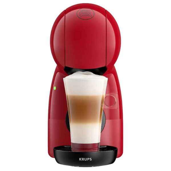 Krups Dolce Gusto Piccolo KP1006 - Cafetera de cápsulas, 15 bares de  presión, color rojo : : Hogar y cocina