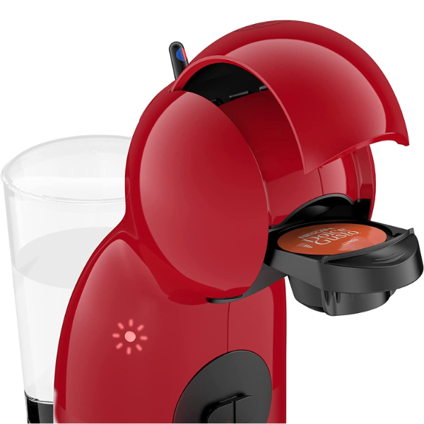 Krups Dolce Gusto Piccolo KP1006 - Cafetera de cápsulas, 15 bares de  presión, color rojo : : Hogar y cocina