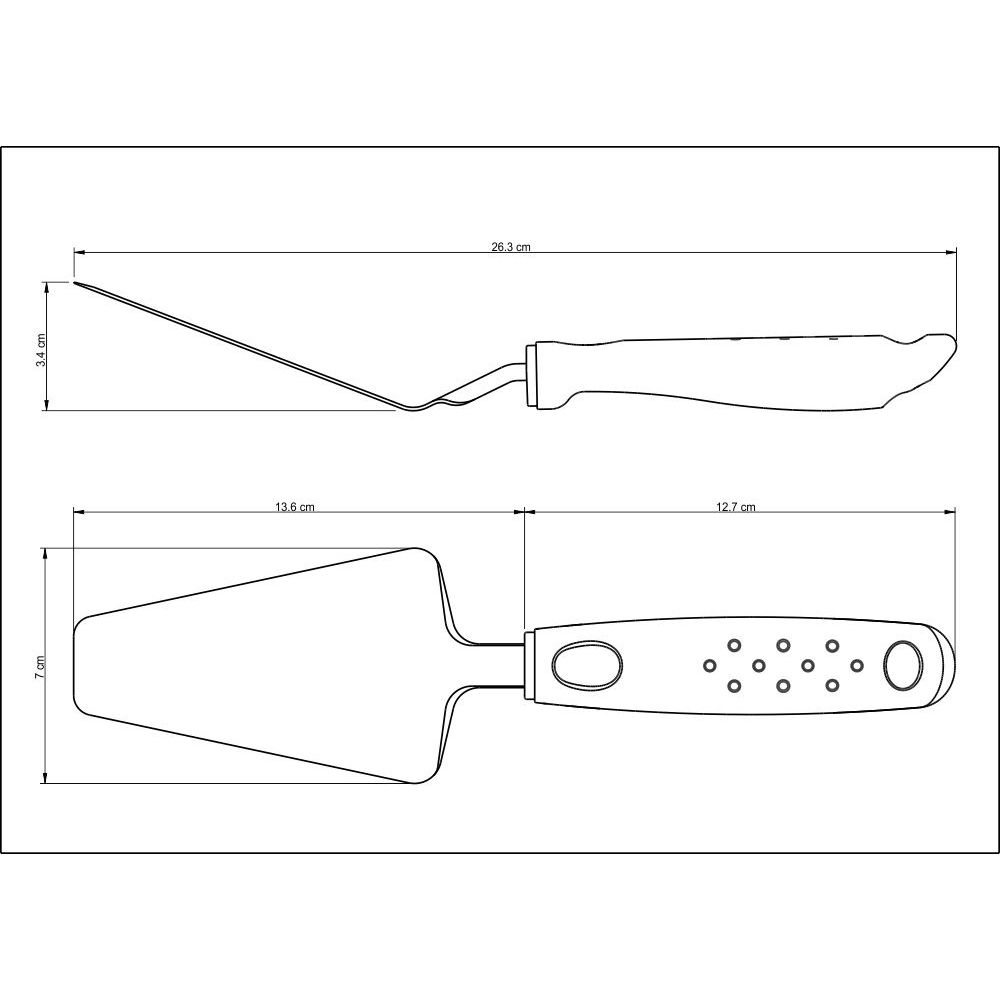 Espátula para Pizza Tramontina Utilitá