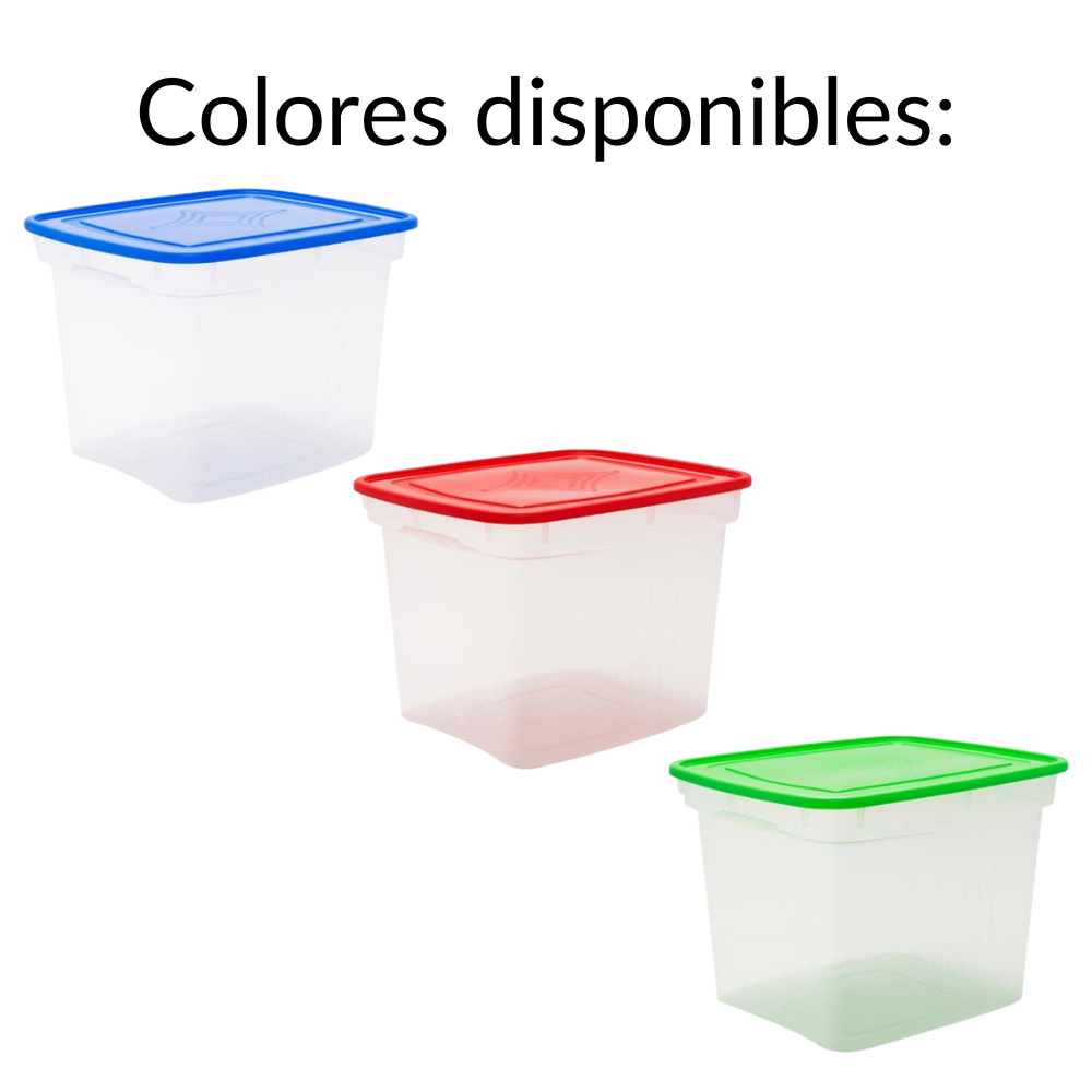 Caja Mil Usos transparente Cubasa 22 litros